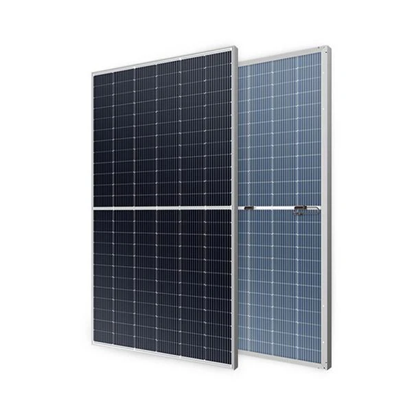 Bifacial solar panel