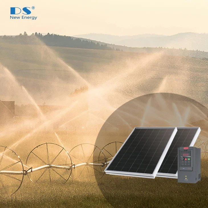 194.9kw panou solar alimentat de 110kW Sistem de pompe de apă cu combinator cu cutie combinator