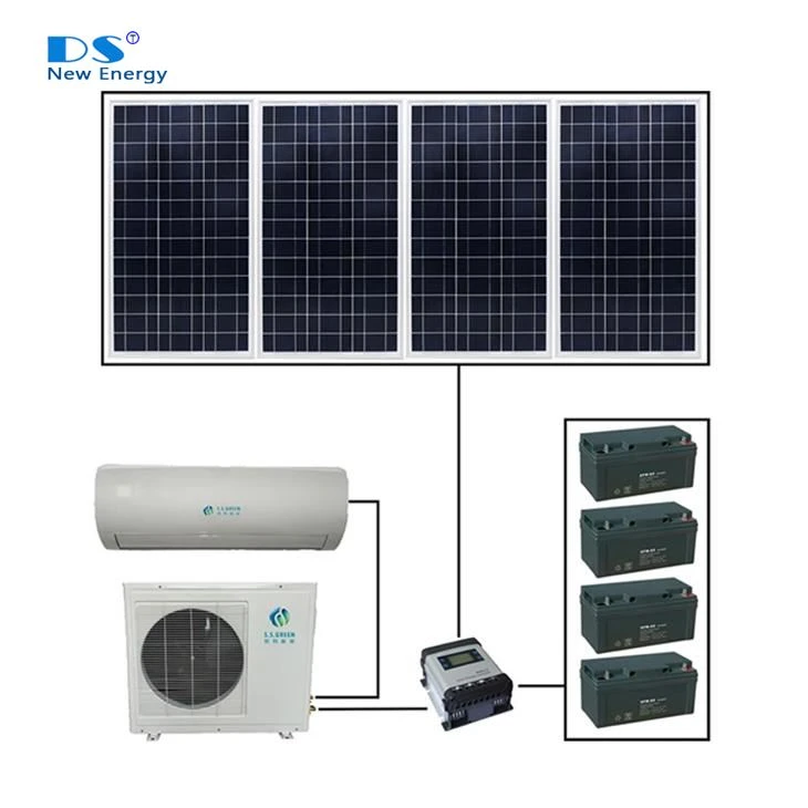 24000BTU DC48V 100% aer condiționat solar